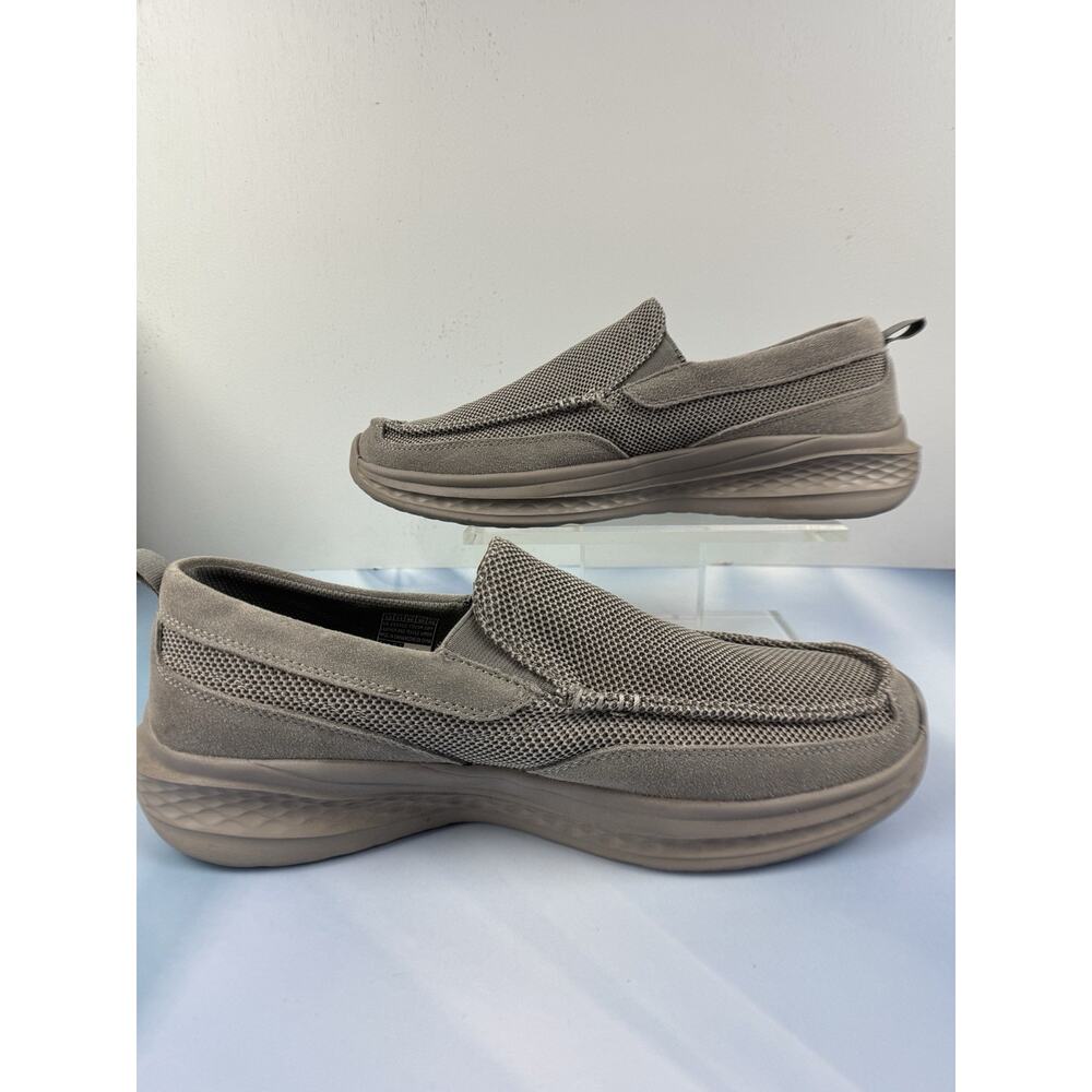 Mens Skechers Relaxed Fit Slade-Munson Slip-On Sz 12 Loafer Shoes Gray EUC - Picture 2 of 14
